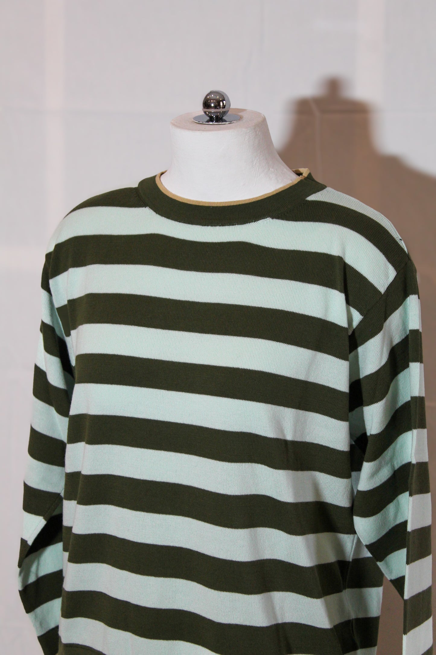 Maglia girocollo a righe