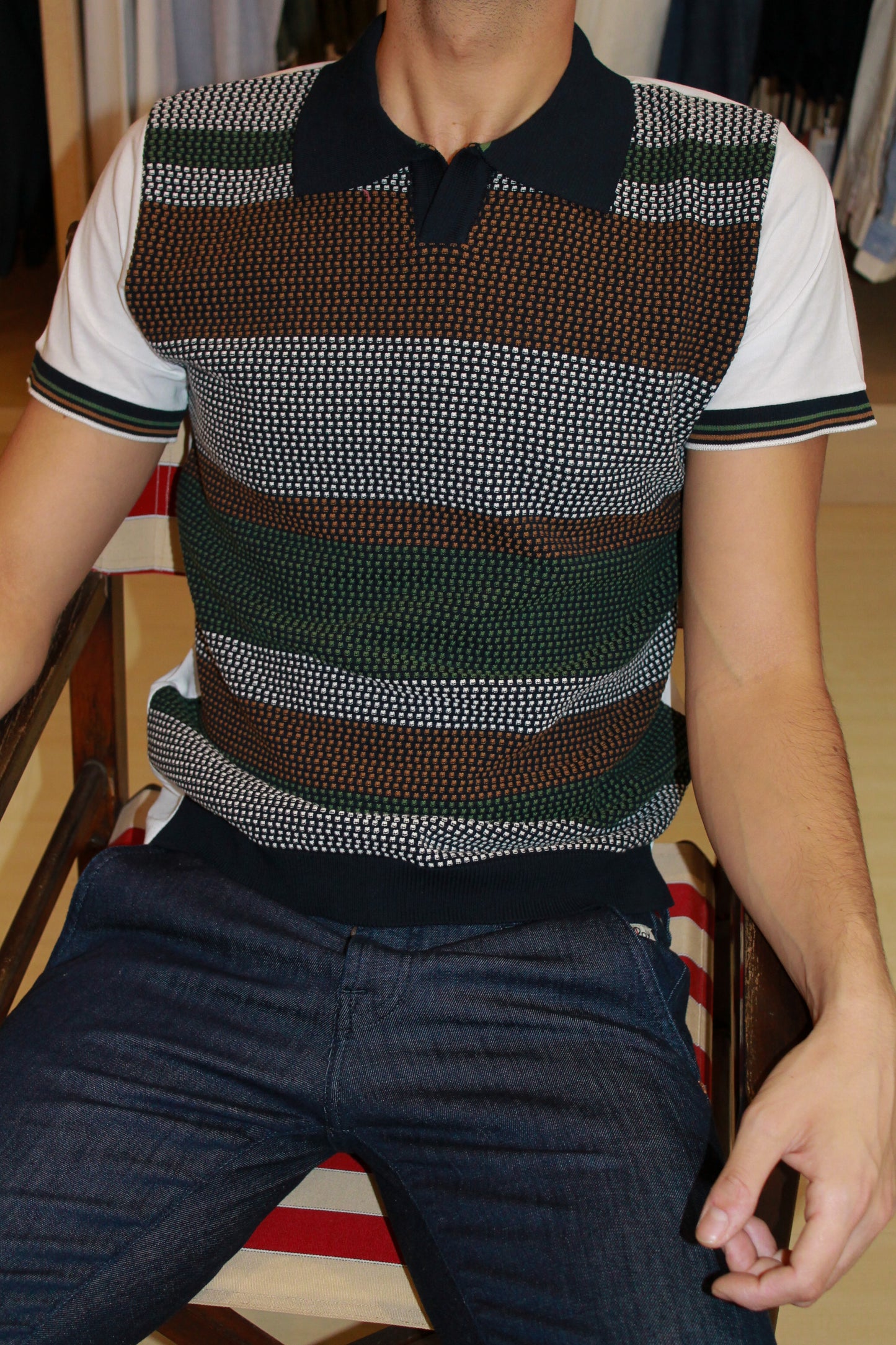 Polo BOB rigata in filo