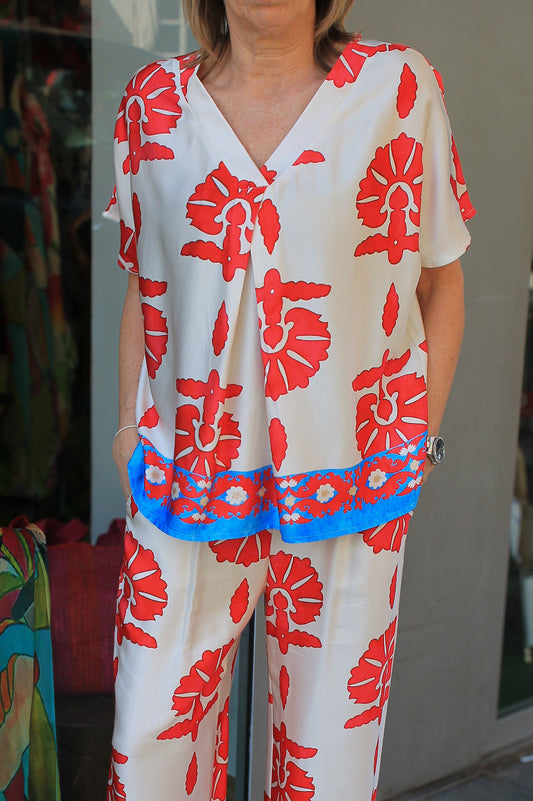 Blusa Fantasia Rossa Anonyme